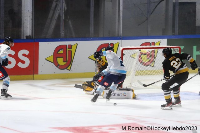 Photo hockey match Rouen - Ingolstadt  le 30/08/2023