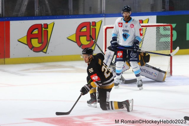 Photo hockey match Rouen - Ingolstadt  le 30/08/2023
