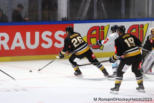 Photo hockey match Rouen - Ingolstadt  le 30/08/2023