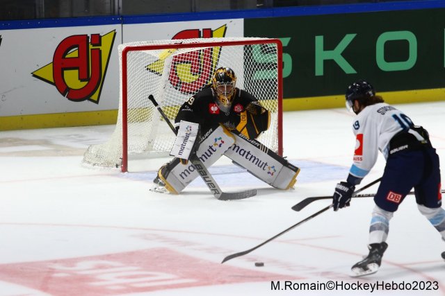 Photo hockey match Rouen - Ingolstadt  le 30/08/2023
