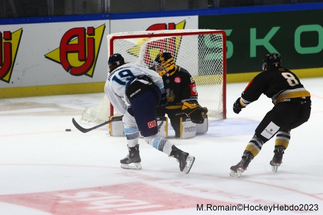 Photo hockey match Rouen - Ingolstadt  le 30/08/2023
