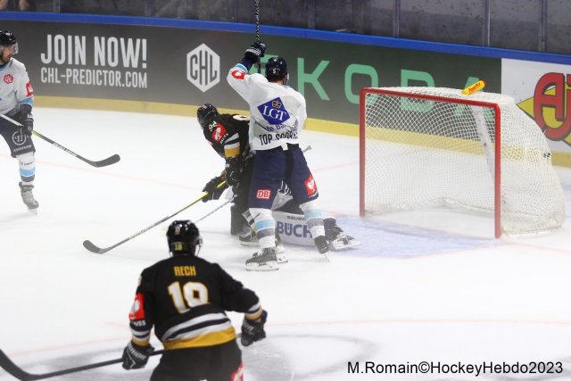 Photo hockey match Rouen - Ingolstadt  le 30/08/2023