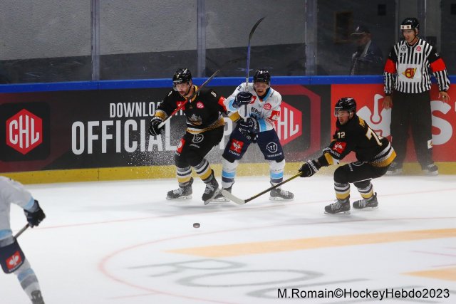 Photo hockey match Rouen - Ingolstadt  le 30/08/2023