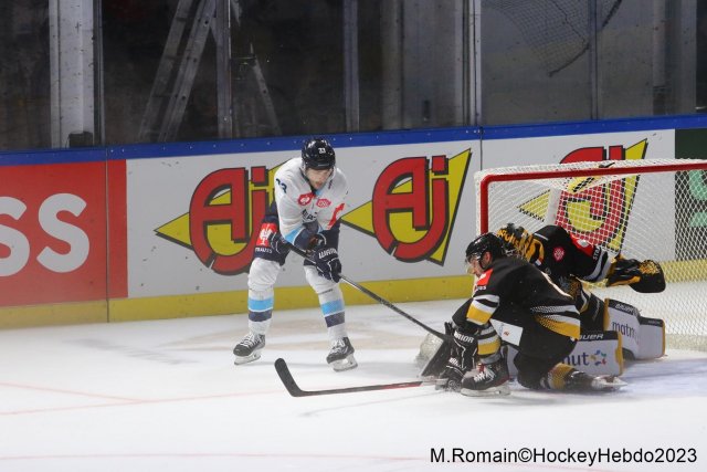 Photo hockey match Rouen - Ingolstadt  le 30/08/2023