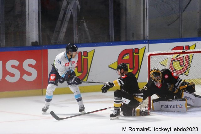 Photo hockey match Rouen - Ingolstadt  le 30/08/2023