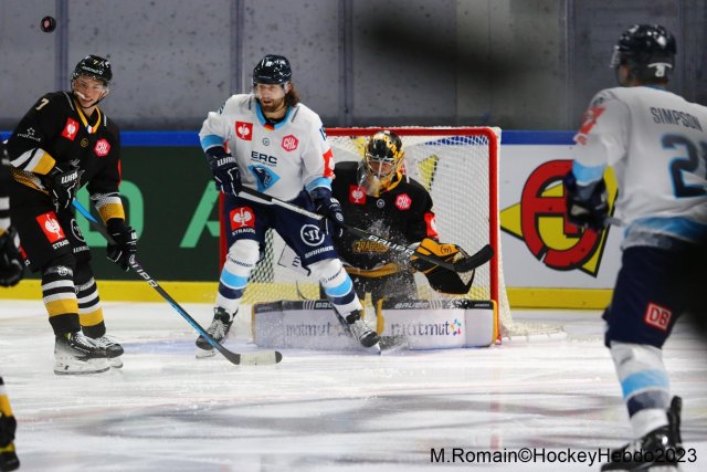 Photo hockey match Rouen - Ingolstadt  le 30/08/2023