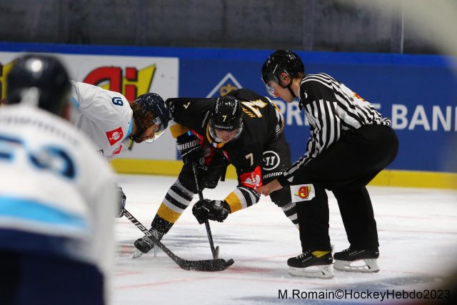 Photo hockey match Rouen - Ingolstadt  le 30/08/2023