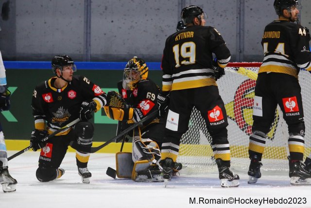 Photo hockey match Rouen - Ingolstadt  le 30/08/2023