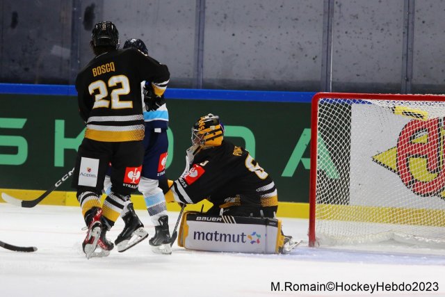 Photo hockey match Rouen - Ingolstadt  le 30/08/2023