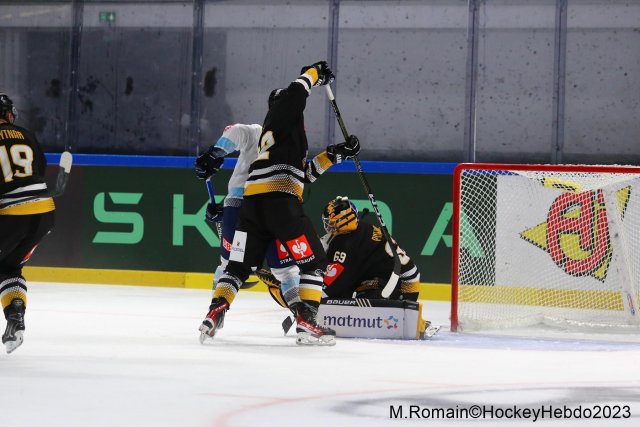 Photo hockey match Rouen - Ingolstadt  le 30/08/2023