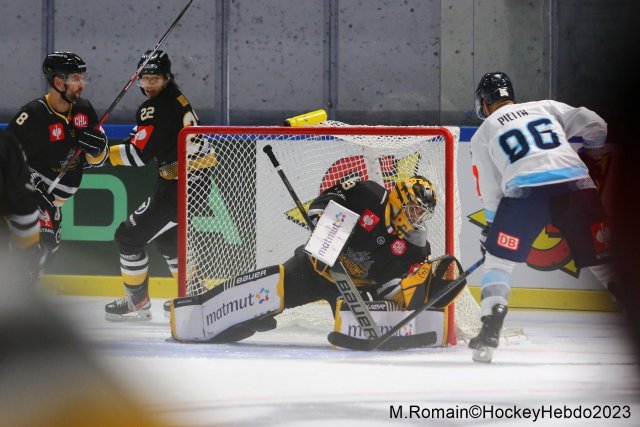 Photo hockey match Rouen - Ingolstadt  le 30/08/2023