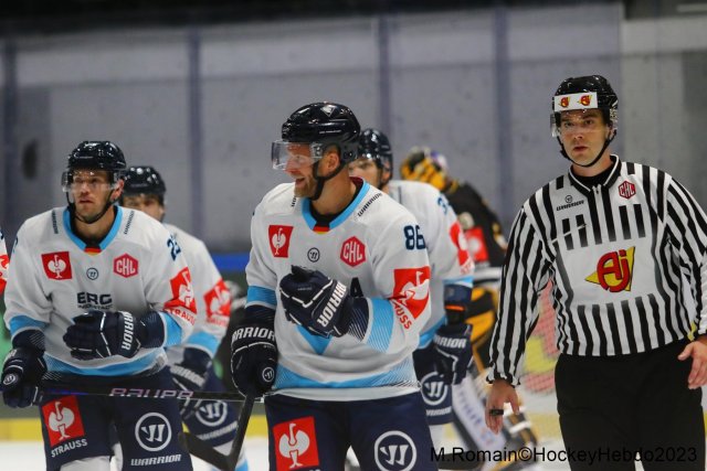 Photo hockey match Rouen - Ingolstadt  le 30/08/2023
