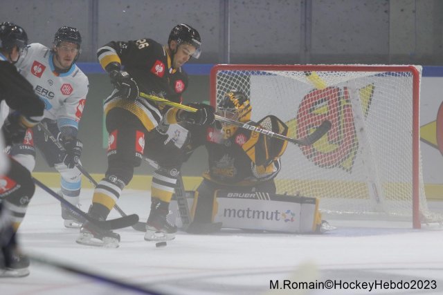 Photo hockey match Rouen - Ingolstadt  le 30/08/2023