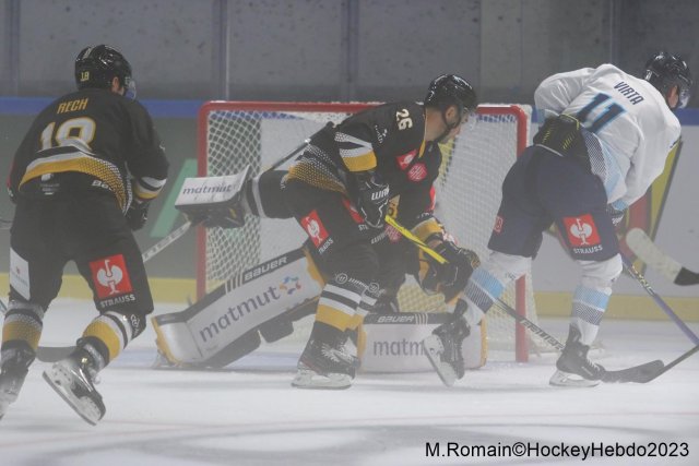 Photo hockey match Rouen - Ingolstadt  le 30/08/2023