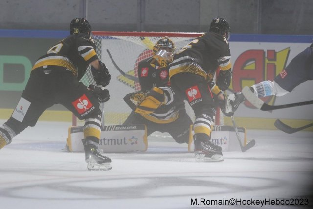 Photo hockey match Rouen - Ingolstadt  le 30/08/2023