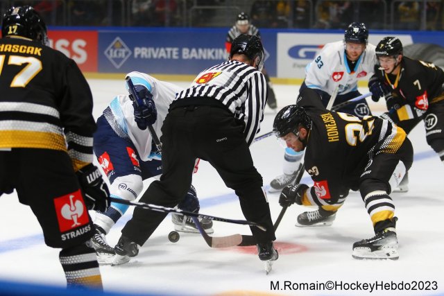 Photo hockey match Rouen - Ingolstadt  le 30/08/2023