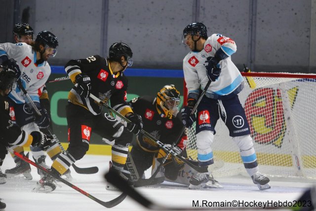 Photo hockey match Rouen - Ingolstadt  le 30/08/2023