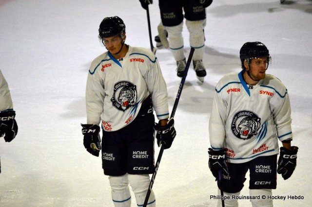 Photo hockey match Ambrì-Piotta - Liberec le 01/09/2023