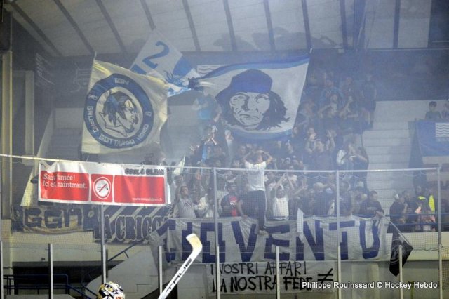 Photo hockey match Ambrì-Piotta - Liberec le 01/09/2023