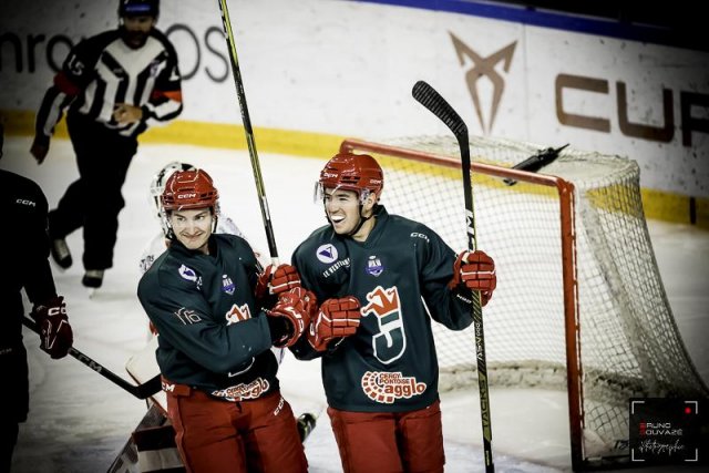 Photo hockey match Cergy-Pontoise - Amiens  le 30/08/2023