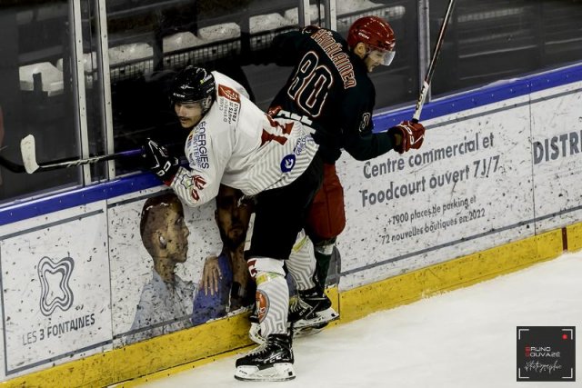 Photo hockey match Cergy-Pontoise - Amiens  le 30/08/2023