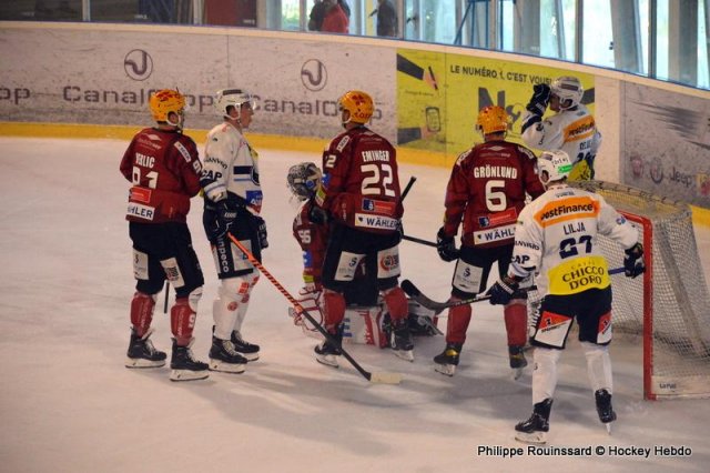 Photo hockey match Ambrì-Piotta - Bremerhaven le 02/09/2023