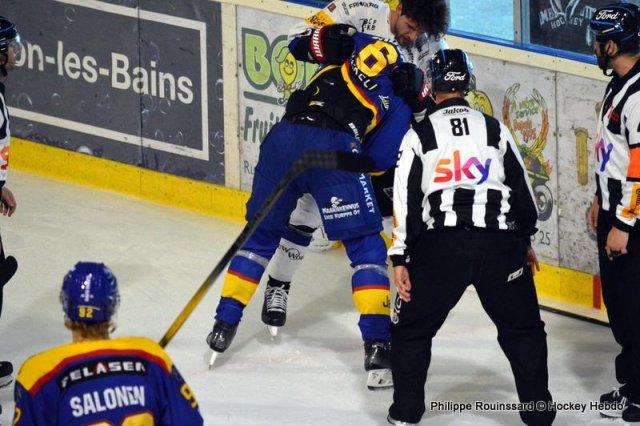 Photo hockey match Fribourg - Mikkeli le 02/09/2023