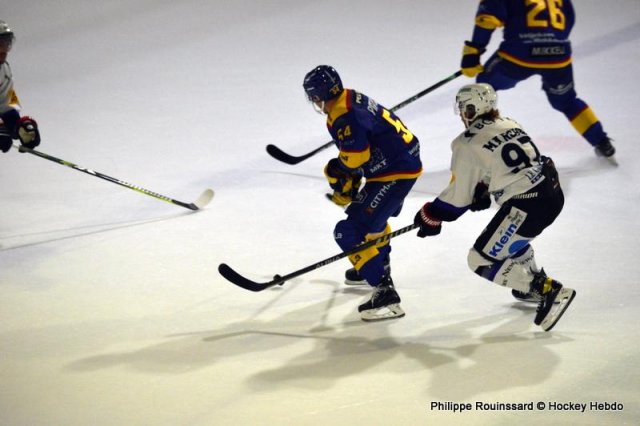 Photo hockey match Fribourg - Mikkeli le 02/09/2023