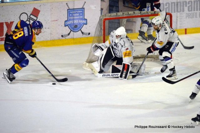 Photo hockey match Fribourg - Mikkeli le 02/09/2023