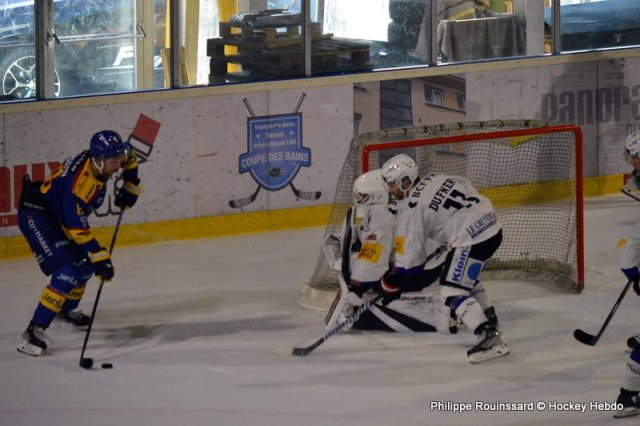 Photo hockey match Fribourg - Mikkeli le 02/09/2023