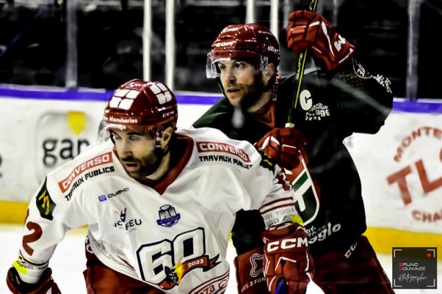 Photo hockey match Cergy-Pontoise - Grenoble  le 09/09/2023