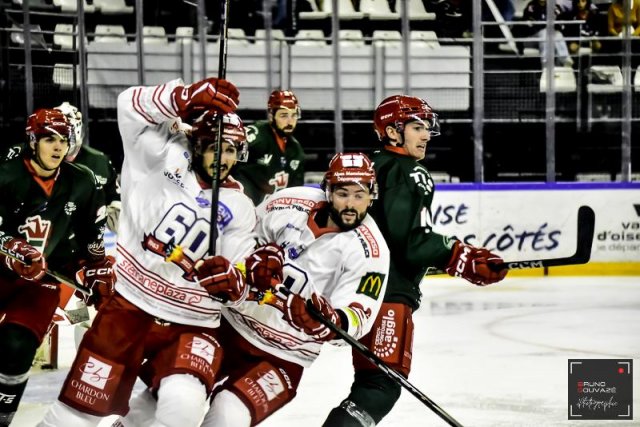 Photo hockey match Cergy-Pontoise - Grenoble  le 09/09/2023