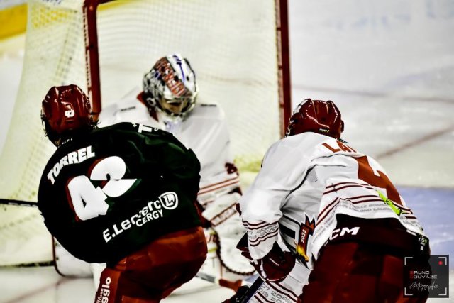 Photo hockey match Cergy-Pontoise - Grenoble  le 09/09/2023