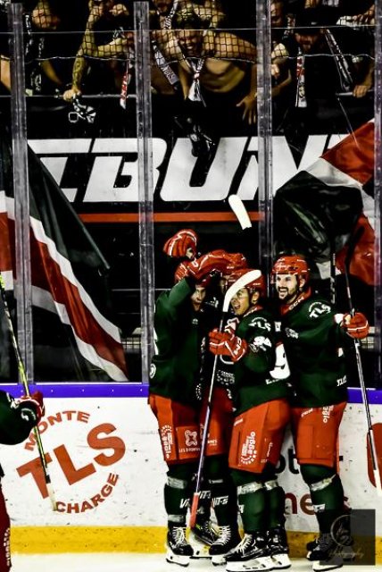 Photo hockey match Cergy-Pontoise - Grenoble  le 09/09/2023