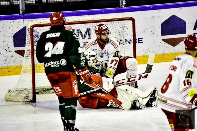 Photo hockey match Cergy-Pontoise - Grenoble  le 09/09/2023