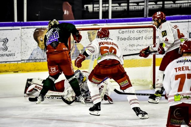 Photo hockey match Cergy-Pontoise - Grenoble  le 09/09/2023