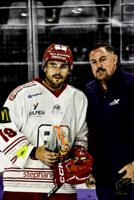 Photo hockey match Cergy-Pontoise - Grenoble  le 09/09/2023