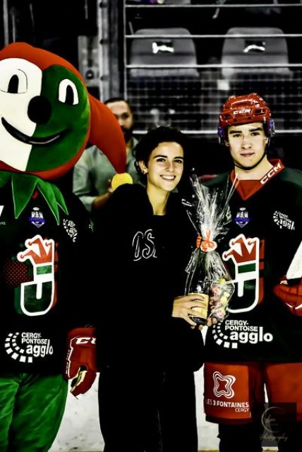 Photo hockey match Cergy-Pontoise - Grenoble  le 09/09/2023