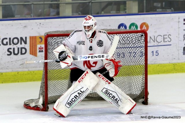 Photo hockey match Nice - Amiens  le 09/09/2023