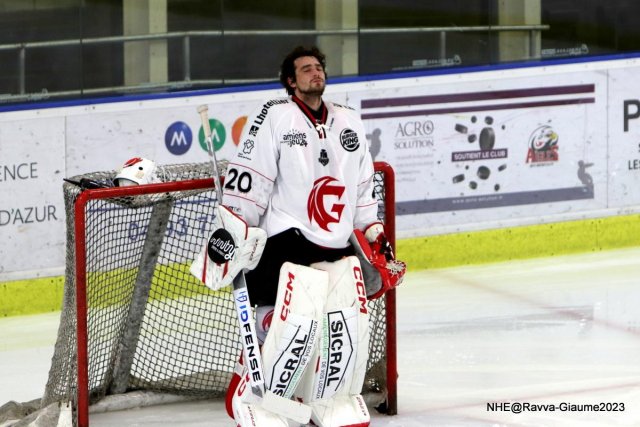 Photo hockey match Nice - Amiens  le 09/09/2023