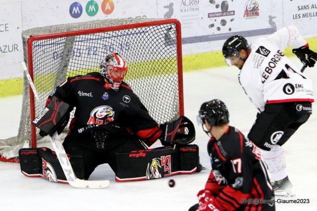 Photo hockey match Nice - Amiens  le 09/09/2023