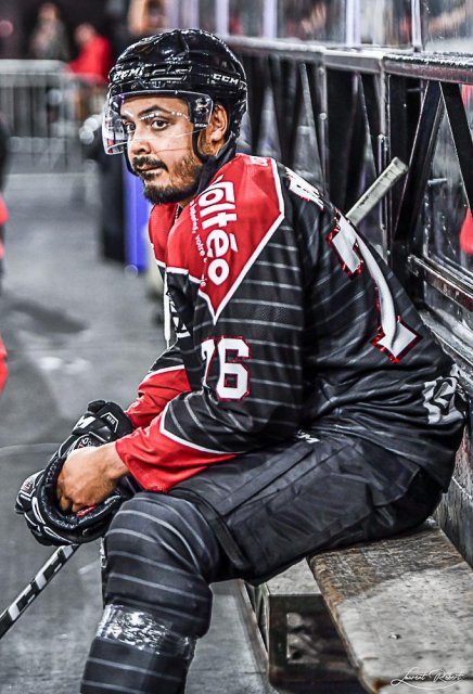 Photo hockey reportage Bordeaux dans le brouillard !