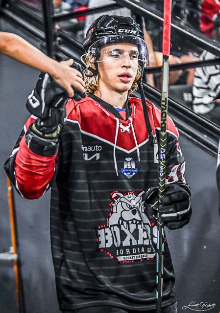 Photo hockey reportage Bordeaux dans le brouillard !
