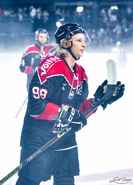 Photo hockey reportage Bordeaux dans le brouillard !