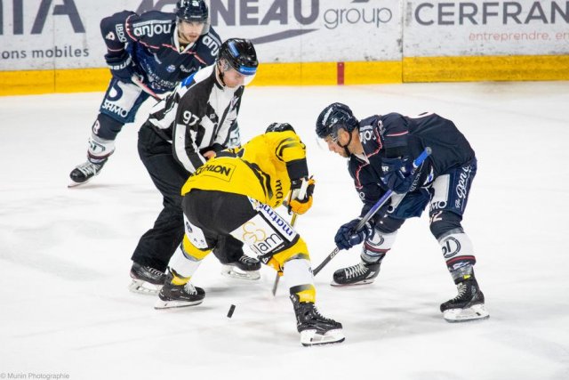 Photo hockey match Angers  - Rouen le 12/09/2023