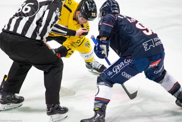 Photo hockey match Angers  - Rouen le 12/09/2023