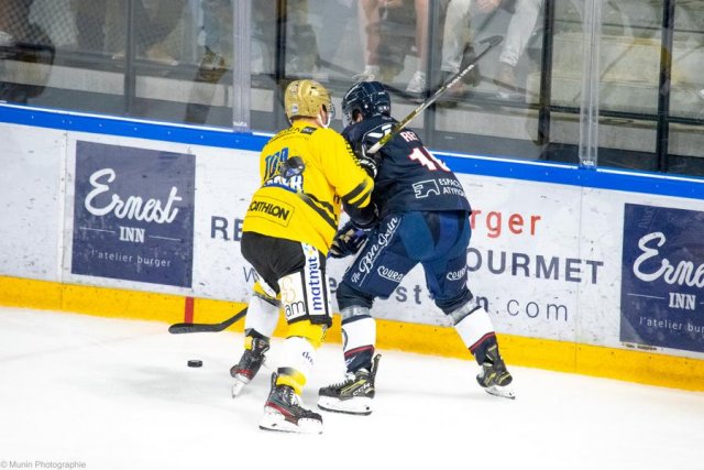 Photo hockey match Angers  - Rouen le 12/09/2023