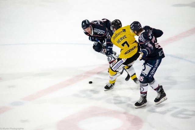Photo hockey match Angers  - Rouen le 12/09/2023