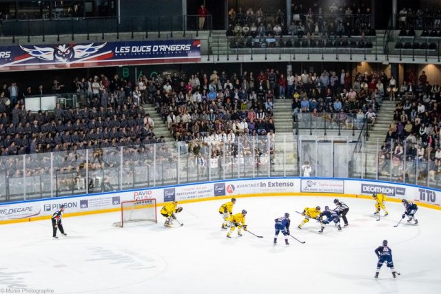 Photo hockey match Angers  - Rouen le 12/09/2023