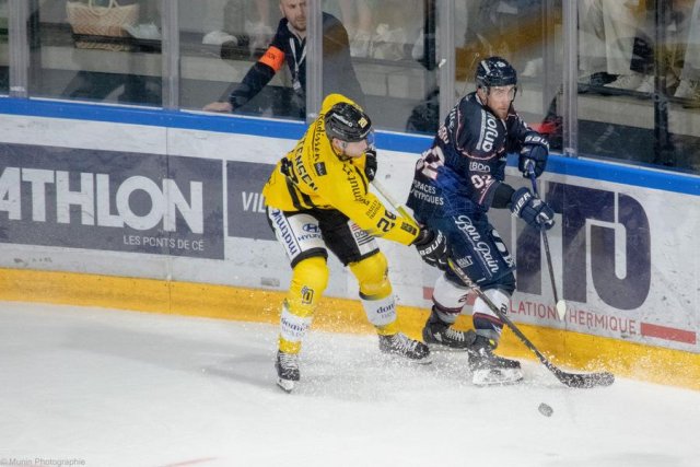 Photo hockey match Angers  - Rouen le 12/09/2023